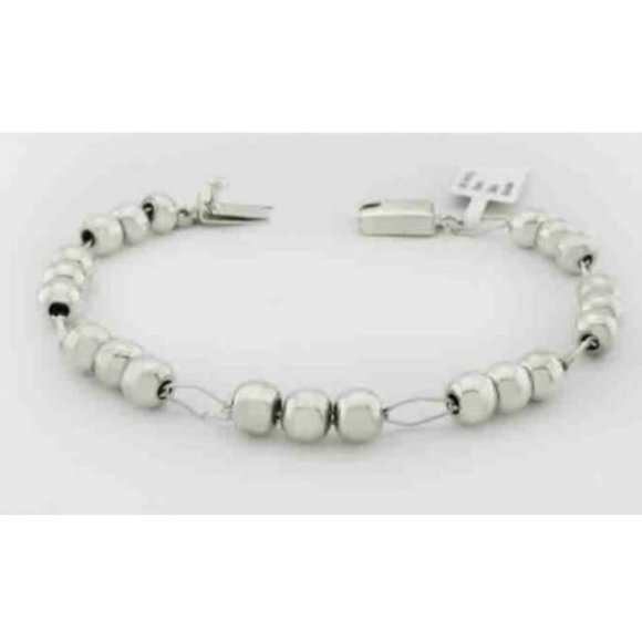 BALL BRACELET .925 STERLING SILVER - Brand New with Tag - 8 " Long - 13.6 grams